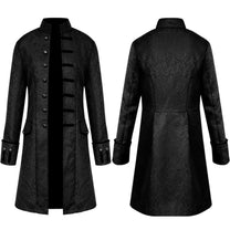 Vintage-Inspired Steampunk Jacket For Men