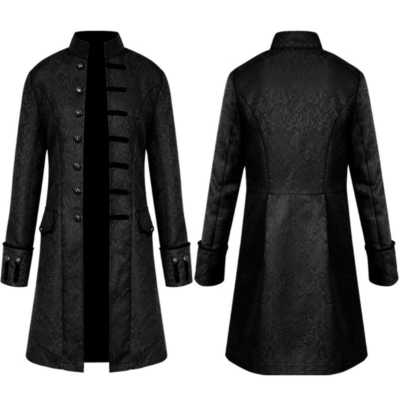 Vintage-Inspired Steampunk Jacket For Men