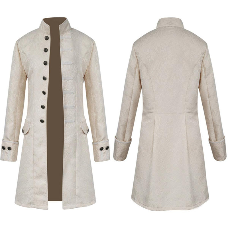 Vintage-Inspired Steampunk Jacket For Men