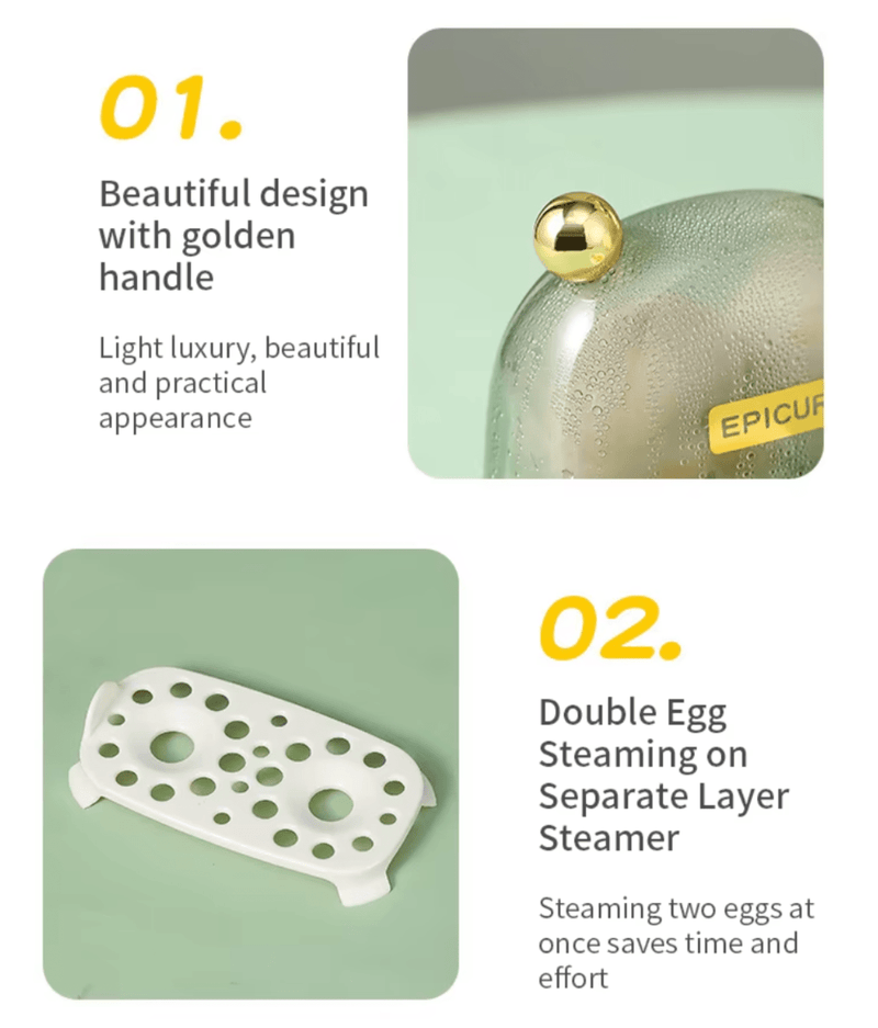 Vintage-Style Electric Egg Cooker For Perfect Breakfast