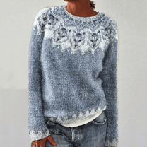 Vintage Winter Jumper - Cozy, Stylish, And Warm