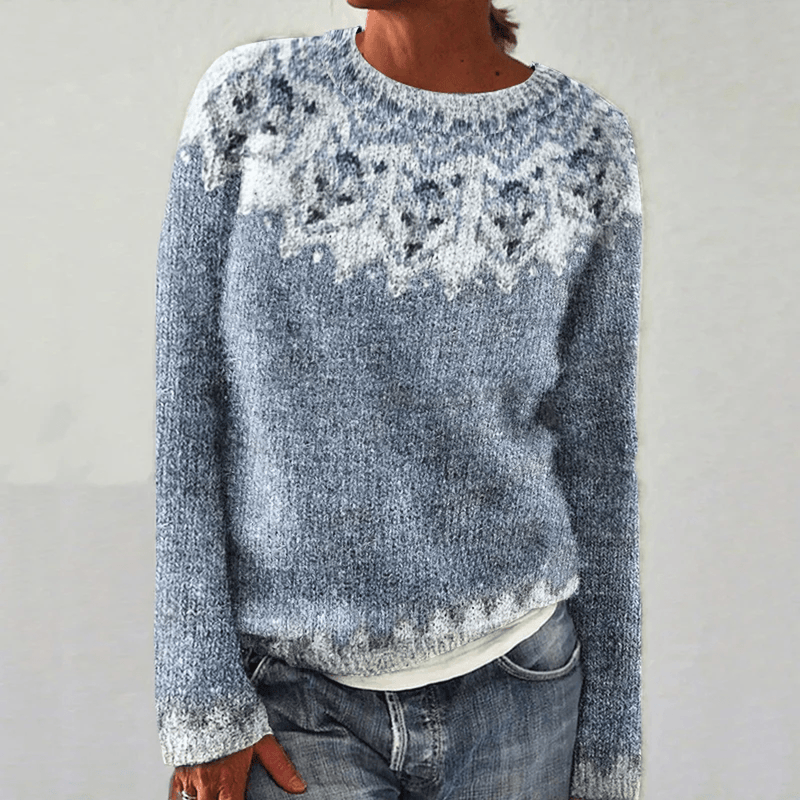 Vintage Winter Jumper - Cozy, Stylish, And Warm