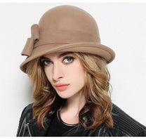 Vintage Wool Fedora Hat