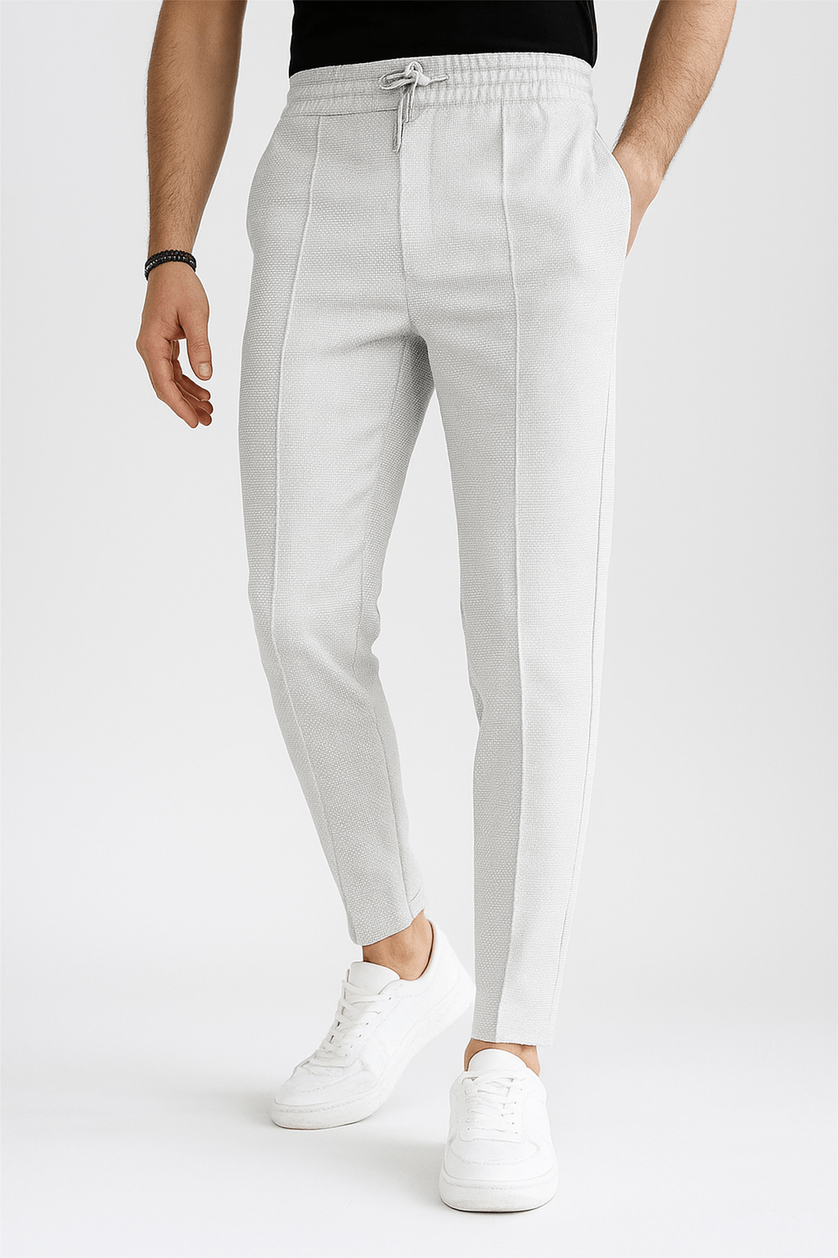 Waffle-Knit Jogger