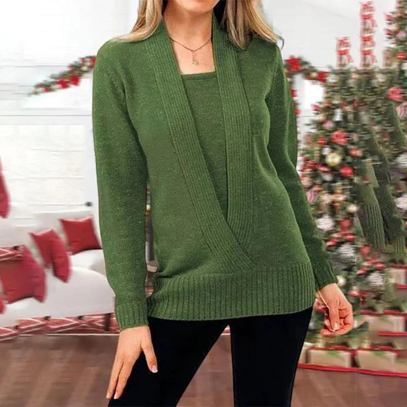 Warm And Comfortable Women&#39;s Winter Knitted Sweater