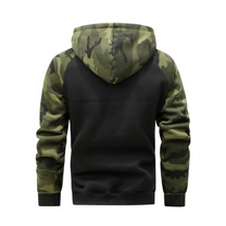 Warm Camo Fleece Jacket For Men - Lightweight And Comfortable