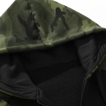 Warm Camo Fleece Jacket For Men - Lightweight And Comfortable
