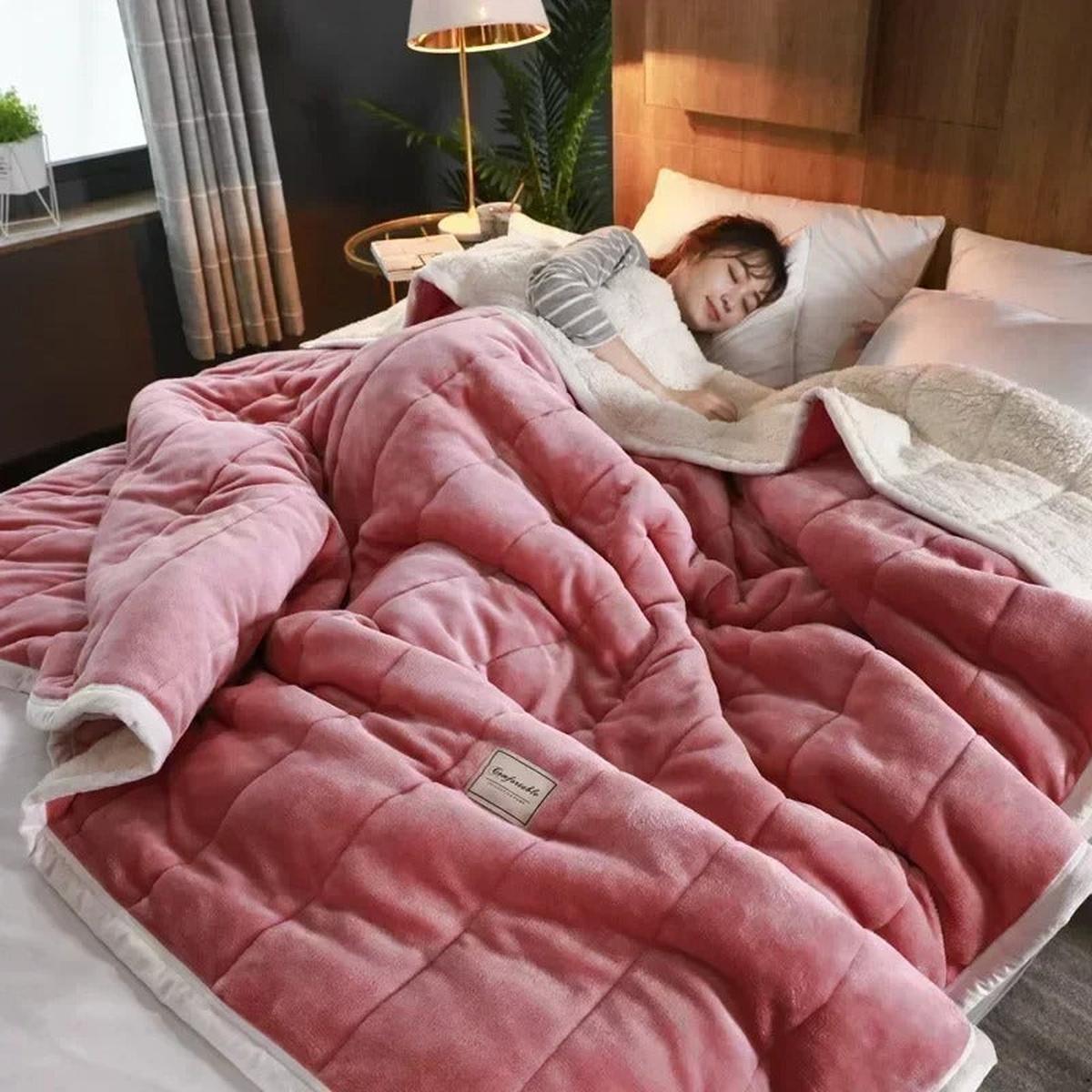 Light pink / 79x90 inches (78.74x90.55 inches)