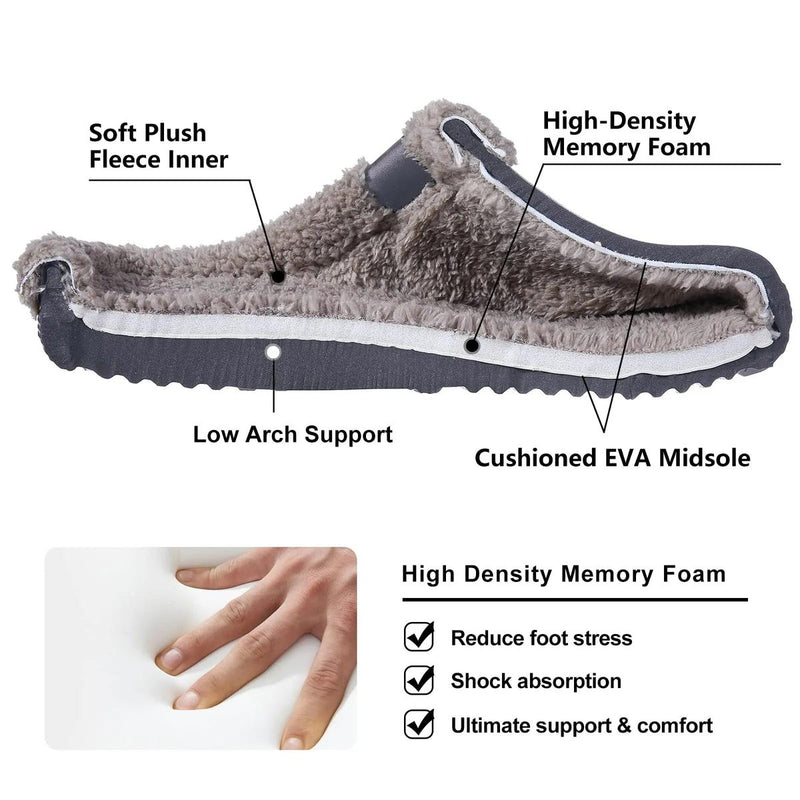 Warm Waterproof Winter Clogs For Indoor And Outdoor Use