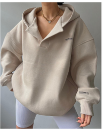 Warm Women&#39;s Hoodie With Hood For Winter Casual Wear