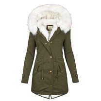 Warm Women&#39;s Winter Jacket With Fleece Lining And Waterproof Features