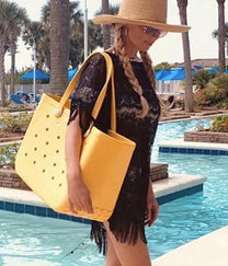 Washable Waterproof EVA Beach Bag With Ventilation Holes