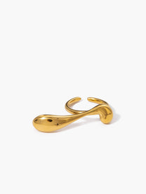 Water Drop Open Ring