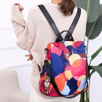 Water-Resistant Anti-Theft Backpack For Women With Multiple Compartments
