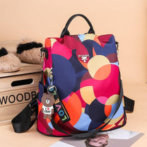 Water-Resistant Anti-Theft Backpack For Women With Multiple Compartments