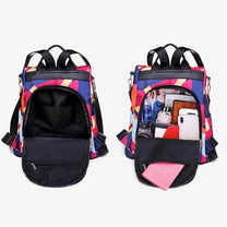 Water-Resistant Anti-Theft Backpack For Women With Multiple Compartments