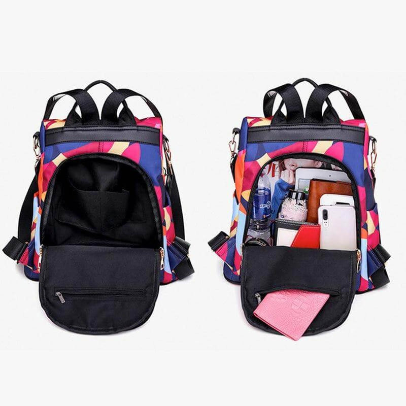 Water-Resistant Anti-Theft Backpack For Women With Multiple Compartments