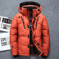 Water-Resistant Insulated Hooded Puffer Jacket