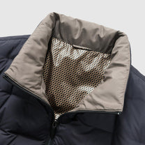Water-Resistant Insulated Quilted Jacket for Men