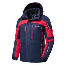 Water-Resistant Insulated Ski Jacket With Adjustable Hood