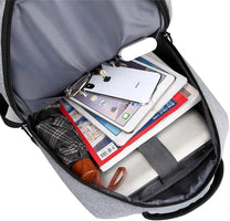 Water-Resistant Laptop Backpack With USB Charging Port
