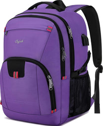 Water-Resistant Laptop Backpack With USB Port And Anti-Theft Design - Buy One Get One Free