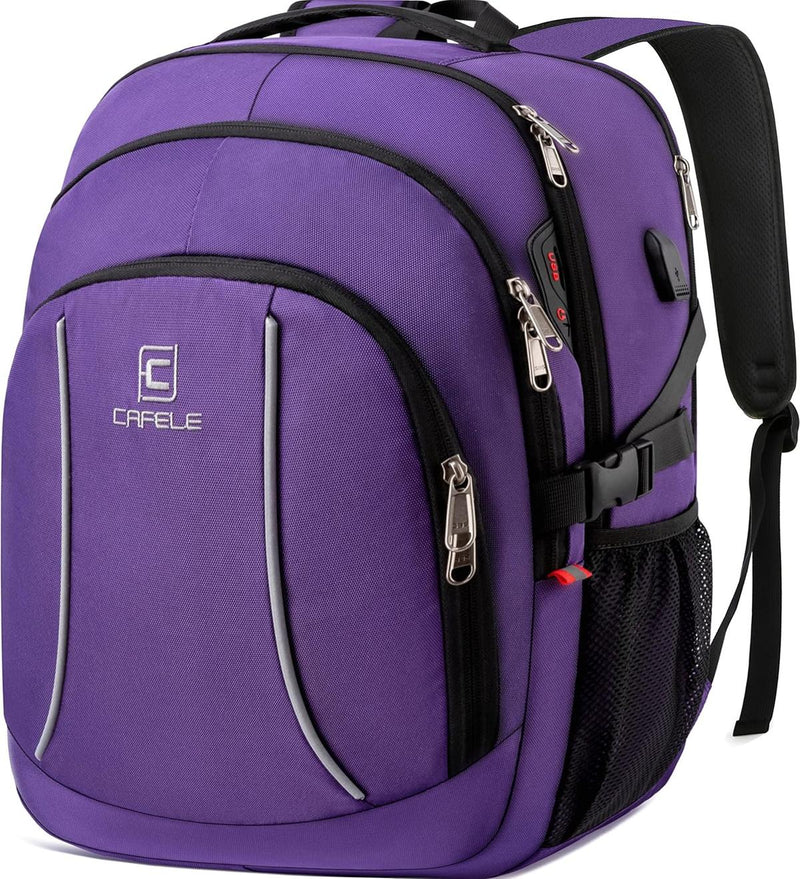Water-Resistant Laptop Backpack With USB Port And Anti-Theft Design - Buy One Get One Free