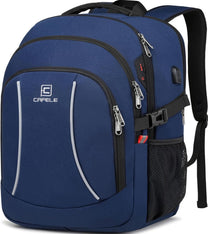 Water-Resistant Laptop Backpack With USB Port And Anti-Theft Design - Buy One Get One Free