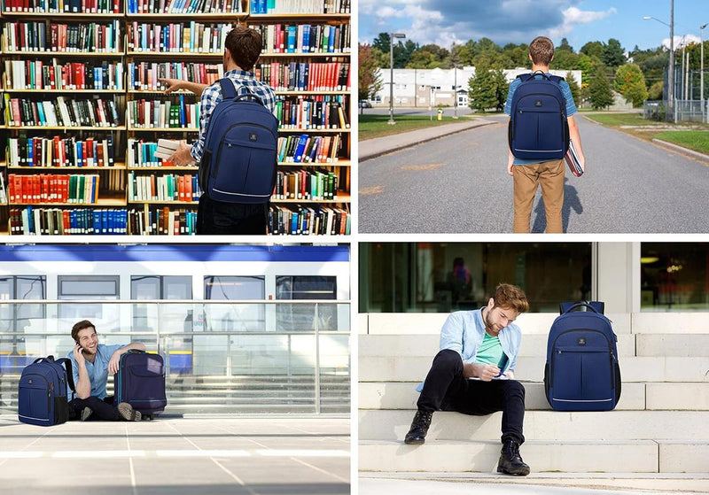 Water-Resistant Laptop Backpack With USB Port And Anti-Theft Design - Buy One Get One Free