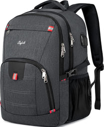 Water-Resistant Laptop Backpack With USB Port And Anti-Theft Design - Buy One Get One Free