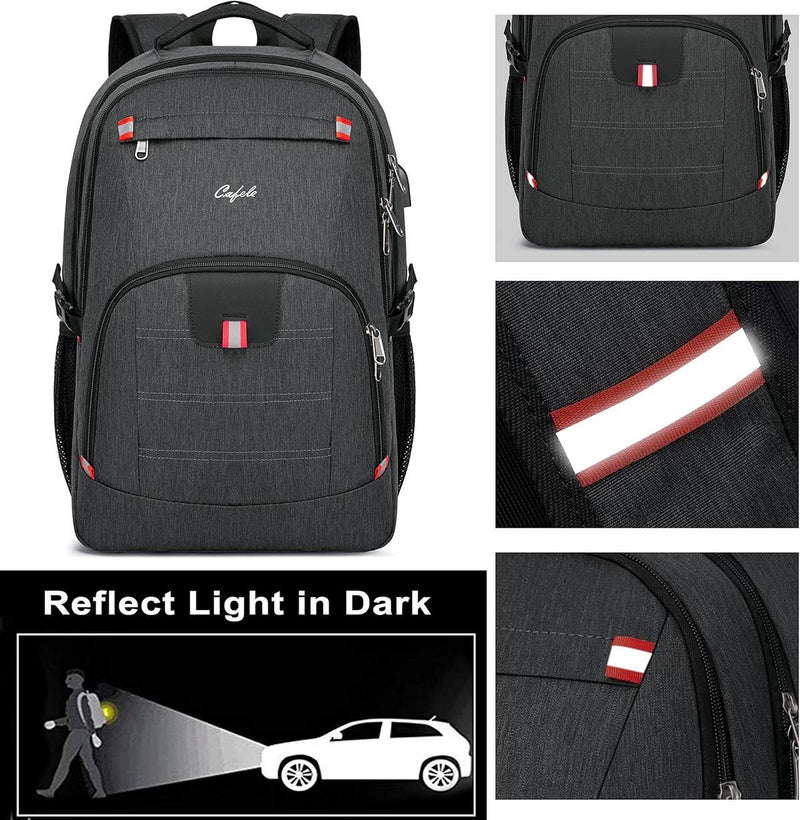 Water-Resistant Laptop Backpack With USB Port And Anti-Theft Design - Buy One Get One Free