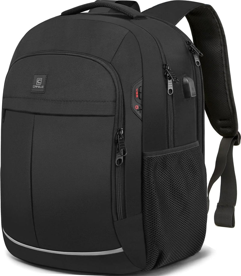 Water-Resistant Laptop Backpack With USB Port And Anti-Theft Design - Buy One Get One Free