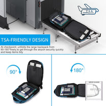Water-Resistant Laptop Backpack With USB Port And Anti-Theft Design - Buy One Get One Free
