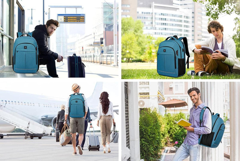 Water-Resistant Laptop Backpack With USB Port And Anti-Theft Design - Buy One Get One Free