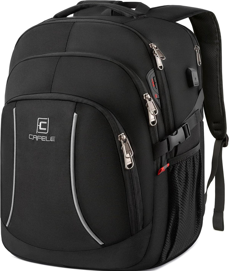 Water-Resistant Laptop Backpack With USB Port And Anti-Theft Design - Buy One Get One Free