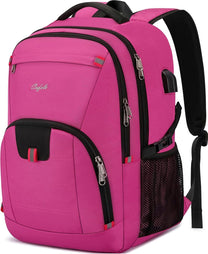 Water-Resistant Laptop Backpack With USB Port And Anti-Theft Design - Buy One Get One Free