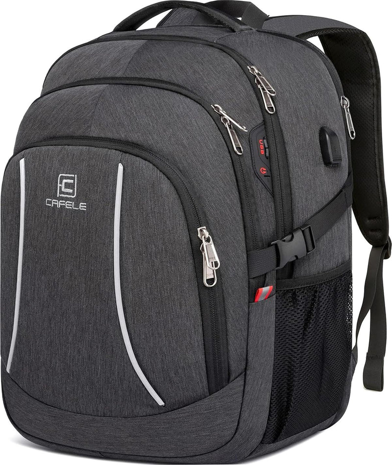 Water-Resistant Laptop Backpack With USB Port And Anti-Theft Design - Buy One Get One Free