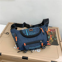 Water-Resistant Men&#39;s Waist And Shoulder Bag - Multi-Functional Travel And Outdoor Sling