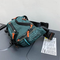 Water-Resistant Men&#39;s Waist And Shoulder Bag - Multi-Functional Travel And Outdoor Sling