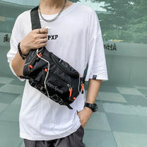 Water-Resistant Men&#39;s Waist And Shoulder Bag - Multi-Functional Travel And Outdoor Sling