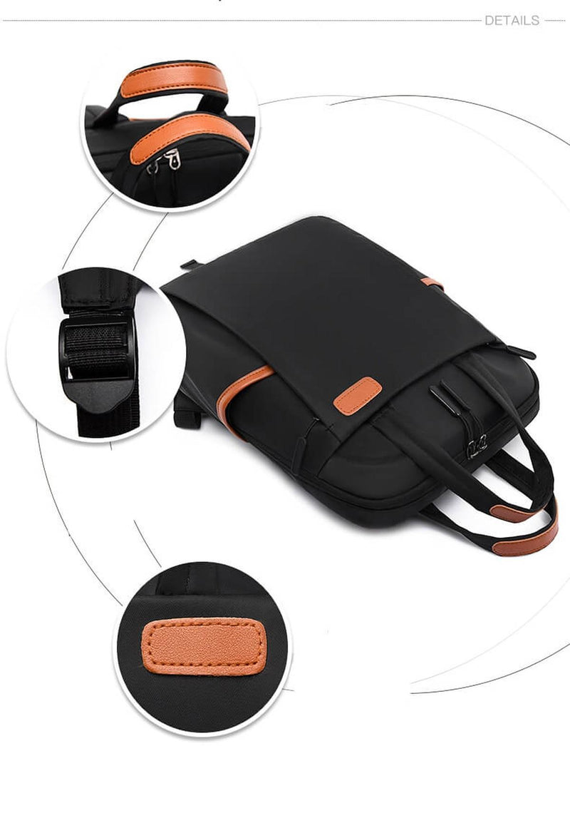 Water-Resistant Theft-Proof Backpack With Hidden Zipper And Organised Storage
