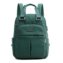Water-Resistant USB Charging Anti-Theft Backpack With Multiple Compartments