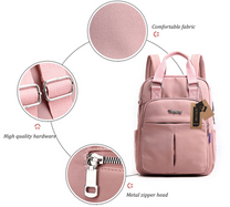 Water-Resistant USB Charging Anti-Theft Backpack With Multiple Compartments