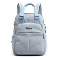 Water-Resistant USB Charging Anti-Theft Backpack With Multiple Compartments