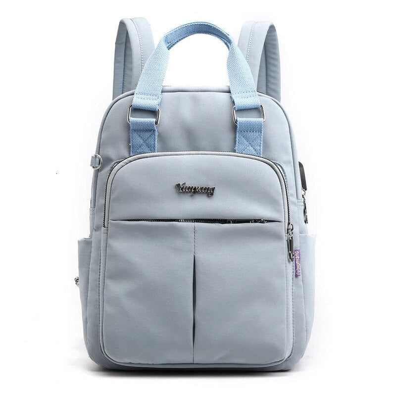 Water-Resistant USB Charging Anti-Theft Backpack With Multiple Compartments