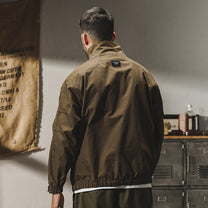 Water-Resistant Windproof Outdoor Jacket With Utility Pockets