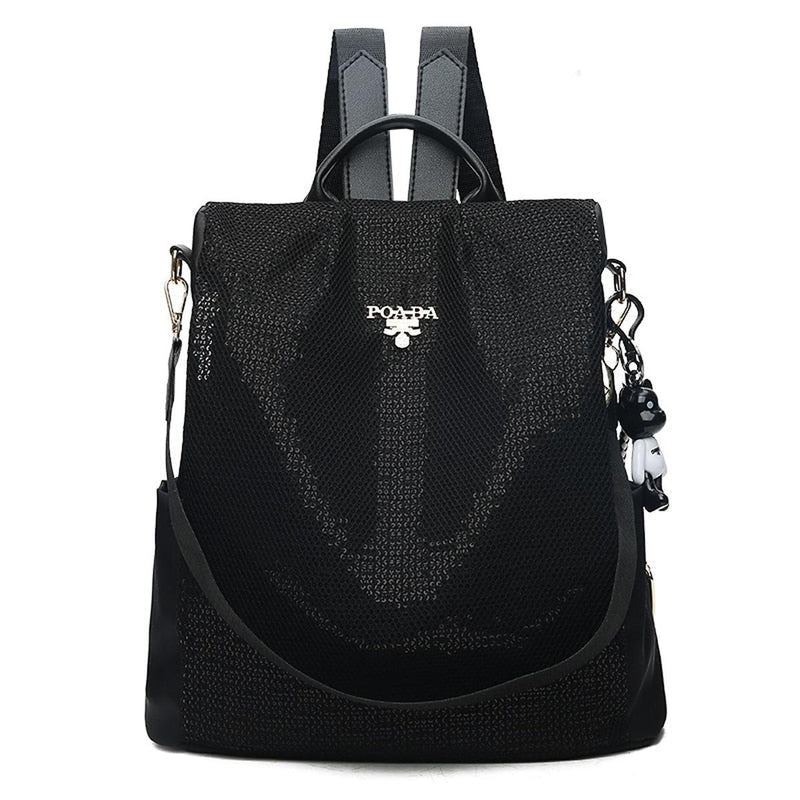 Waterproof Anti-Theft Backpack With Hidden Back Access And Multiple Pockets