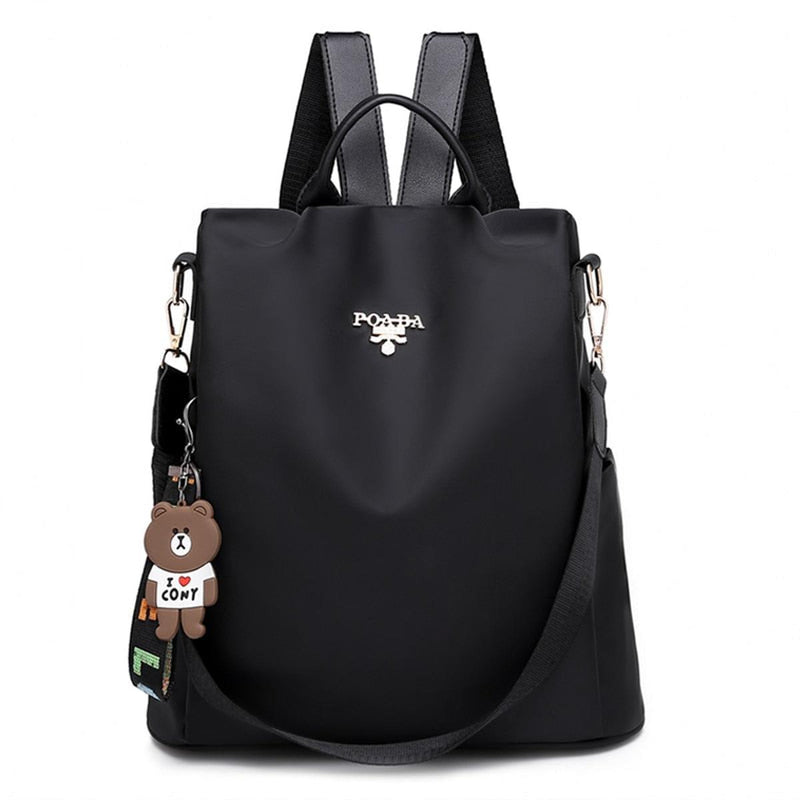 Waterproof Anti-Theft Backpack With Hidden Back Access And Multiple Pockets