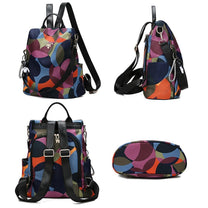 Waterproof Anti-Theft Backpack With Hidden Back Access And Multiple Pockets