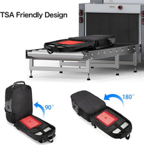 Waterproof Anti-Theft Laptop Backpack With USB Port For 17.3&quot; Laptops